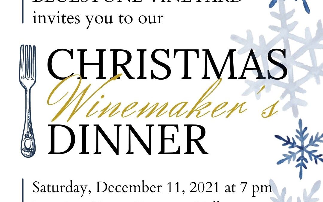 Christmas Winemaker’s Dinner