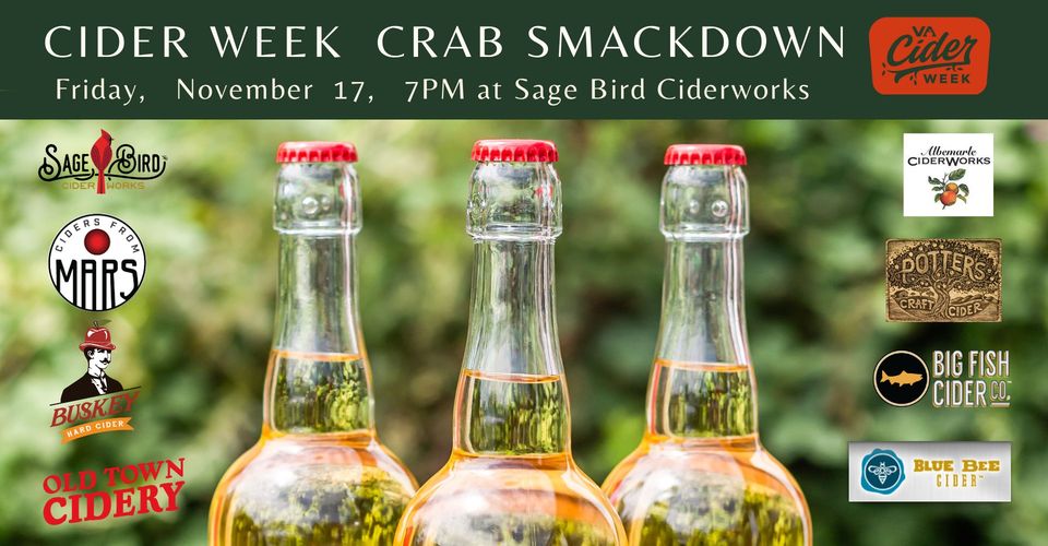 Crab Smackdown at Sage Bird Ciderworks