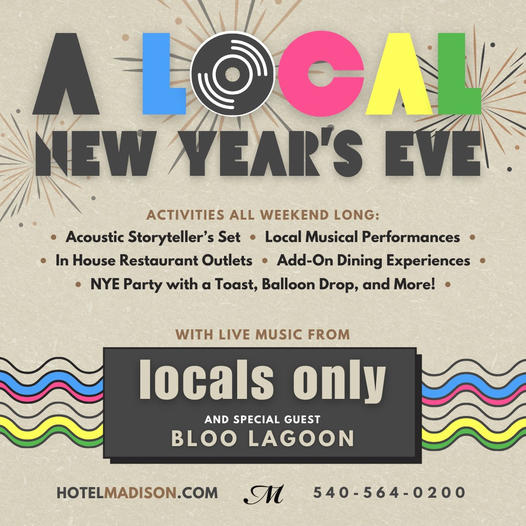 Hotel Madison’s New Year’s Eve celebration